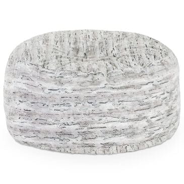 Jaxx Metro Sac 5" Bean Bag Chair in Silver Fox, , large