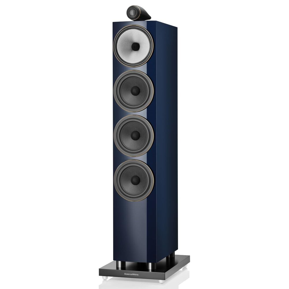Bowers & Wilkins 3-Way Floorstanding Tower Loudspeaker in Midnight Blue Metallic, , large
