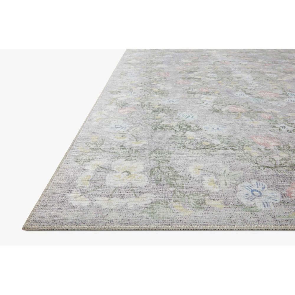Rifle Paper Co. Palais 7&#39;6&quot; x 9&#39;6&quot; Grey Area Rug, , large
