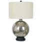 Crestview Collection Dawkins Table Lamp in Black and Antique Mercury, , large