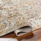Surya Mona Lisa 6"7" Round Tan, Mustard, Olive, Sage, Brick Red, Dark Blue and Burgundy Area Rug, , large