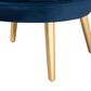 Baxton Studio Baptiste Accent Chair in Navy Blue, , large