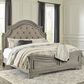 Ashley Lodenbay King Panel Bed in Antique Gray, , large