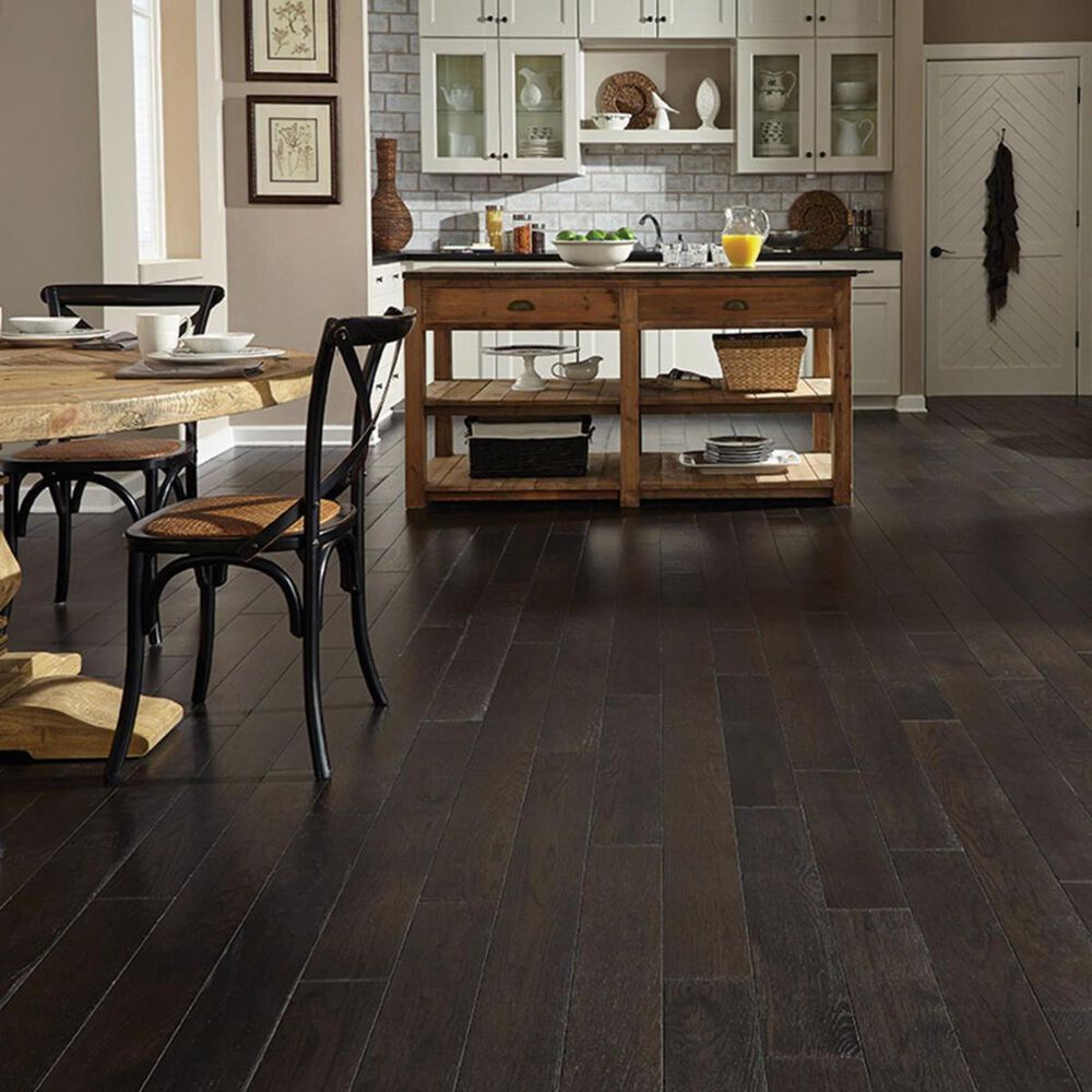 Mullican Flooring Castillian Midnight Oak 6" Hardwood, , large