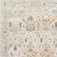 Surya Dresden Off-White, Taupe, Dusty Sage, Deep Teal, Light Gray, Olive and Mustard 2" x 2"11" Area Rug, , large