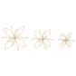 CosmoLiving by Cosmopolitan 3D Geometric Sculpture in Gold (Set of 3), , large