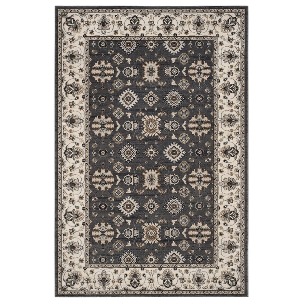 Safavieh Lyndhurst LNH332 6" x 9" Grey and Cream Area Rug, , large