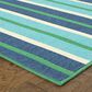 Oriental Weavers Meridian 9652F 2"3" x 7"6" Blue Runner, , large