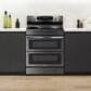 Samsung 6.3 Cu. Ft. Freestanding Electric Range in Black Stainless Steel, , large