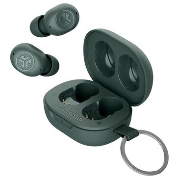 JLab JBuds Mini True Wireless Earbuds in Sage Gray, , large