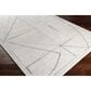 Surya Hightower Charcoal, White and Black 6" x 9" Area Rug, , large