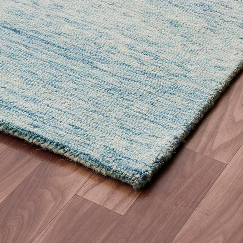 L&amp;R Resources Aurora Abstract Blue 5&#39; x 7&#39;9&quot; Area Rug, , large