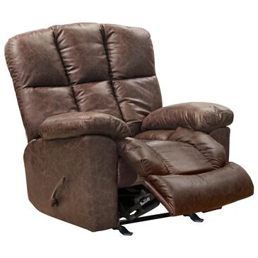 Catnapper Mayfield Glider Manual Recliner in Saddle, , large