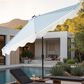 HOMLUX 10" Patio Umbrella with Adjustable Tilt and Scalloped Edge in Blue, , large