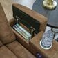 Ashley Wolfridge Power Reclining Sofa in Brindle, , large