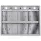 Blaze 48-Inch Vent Hood in Stainless Steel, , large