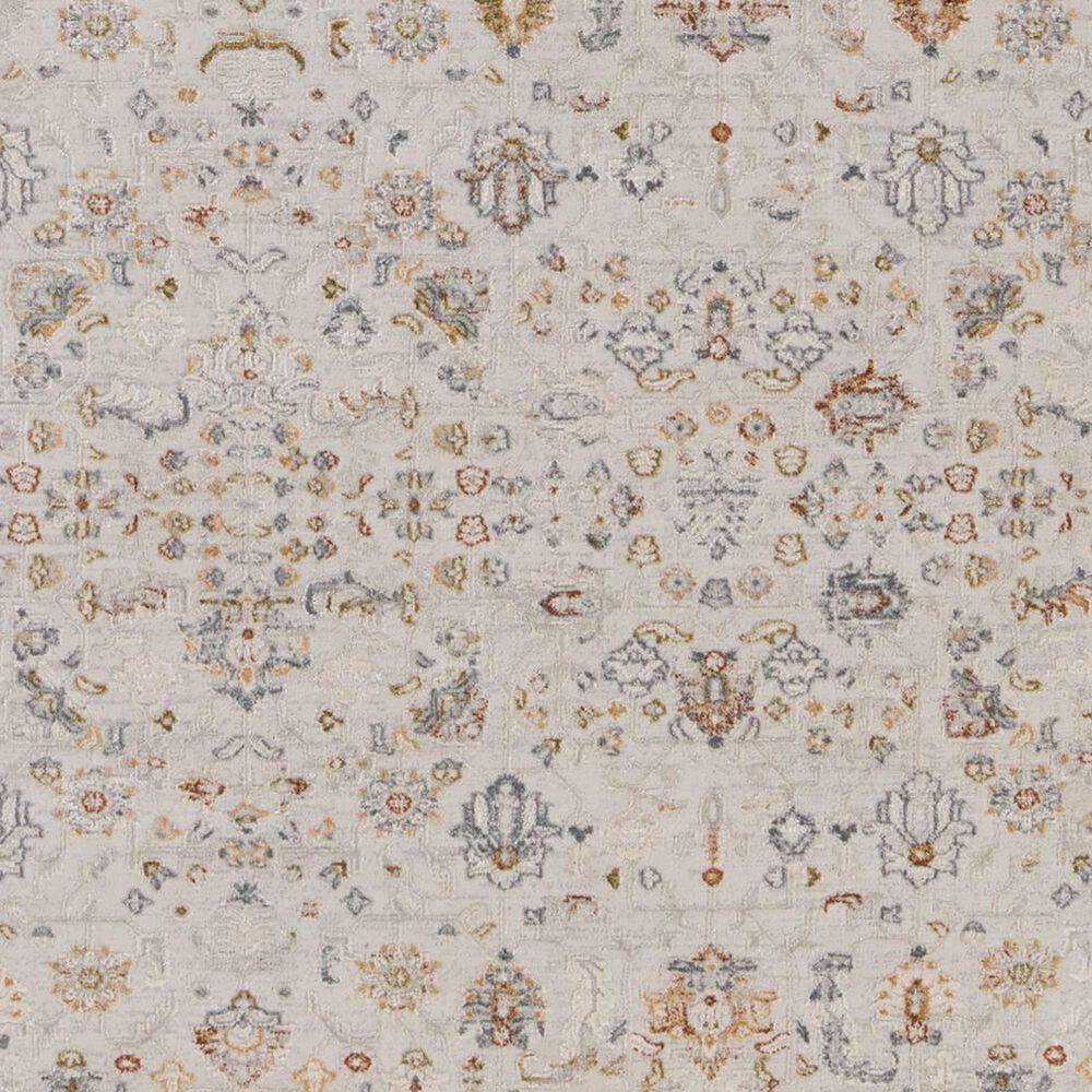 Jaipur Cirque Waverly 10&#39;2&quot; x 14&#39; Pumice Stone, White Alyssum, Turbulence, Dull Gold and Cashew Area Rug, , large