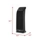 Black+Decker 1500-Watt Ceramic Tower Heater, , large