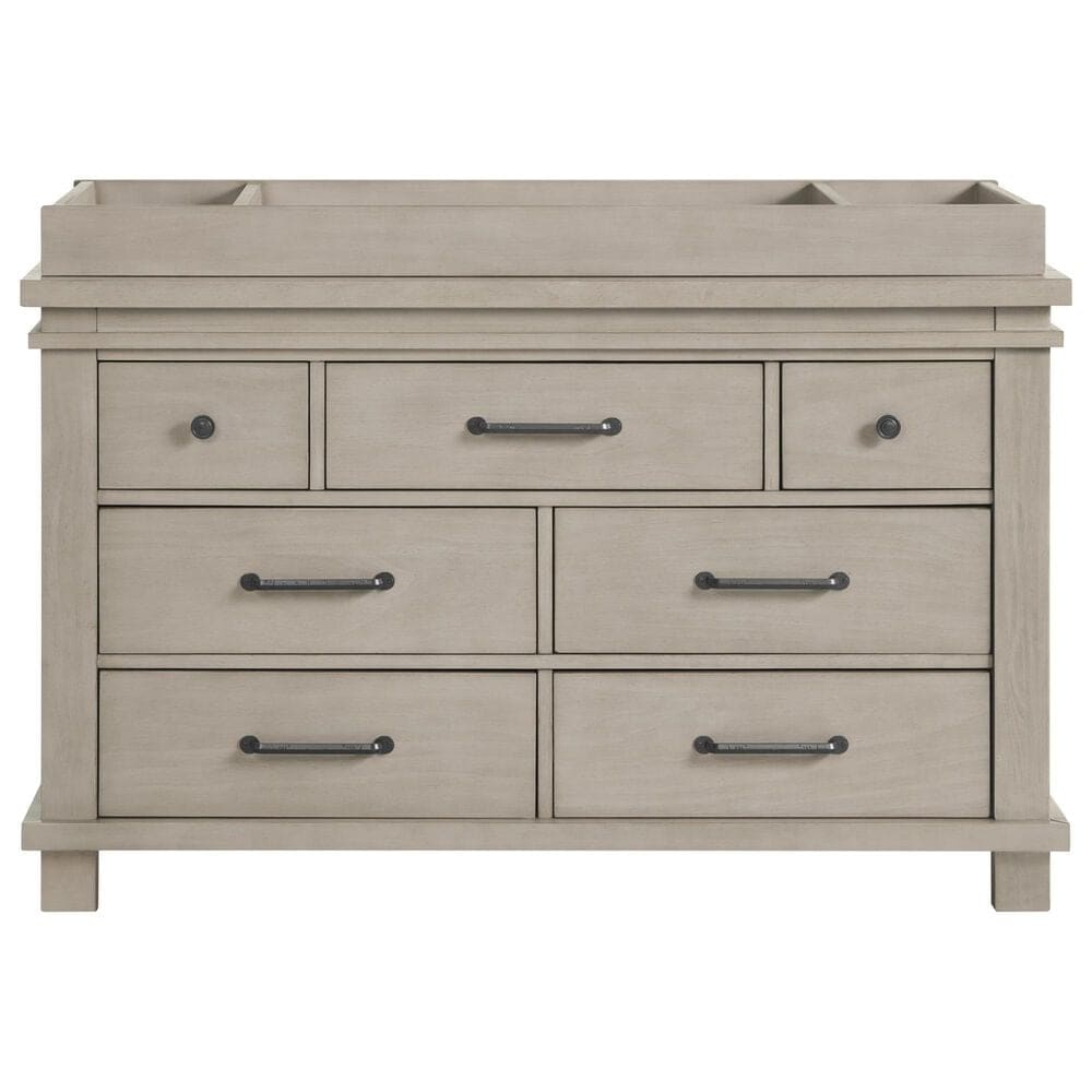 M Design Village Hampton 7-Drawer Dresser in Stone Wash, , large