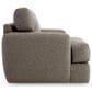 Bernhardt Cameron Swivel Chair in Beige and Tan, , large