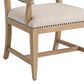 Lexington Home Brands Montecito Colburn Arm Chair with Seabridge Cushion in Light Chestnut and Ivory, , large