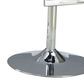 Pacific Landing Adjustable Barstool with Black Seat in Chrome - Set of 2, , large