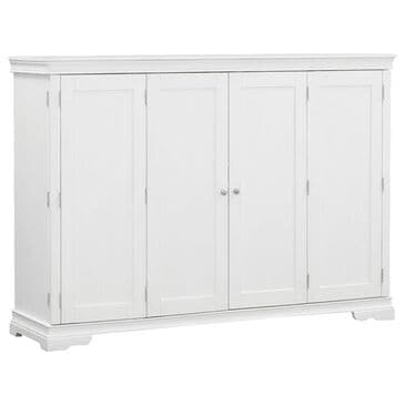 New Day Furniture San Sebastian Queen Murphy Bed in White, , large