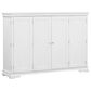 New Day Furniture San Sebastian Queen Murphy Bed in White, , large