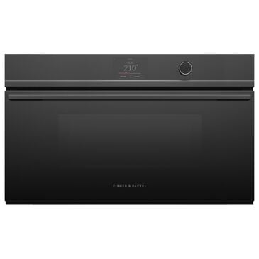 Fisher & Paykel Minimal 30" 1.9 Cu. Ft. Combination Electric Steam Oven with 23 Functions in Black, , large