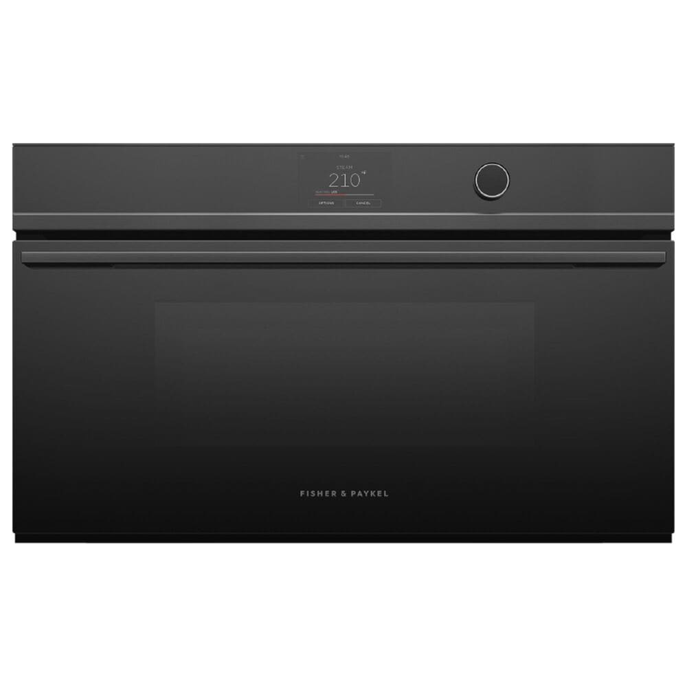 Fisher & Paykel Minimal 30" 3 Cu. Ft. Combination Electric Steam Oven with 23 Functions in Black, , large
