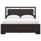 Ashley Covetown Caliifornia King Bed in Dark Brown, , large