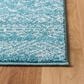 Safavieh Tulum Transitional 6" x 9" Turquoise and Ivory Area Rug, , large