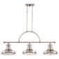 Quoizel Emery 3-Light Island Chandelier in Brushed Nickel, , large