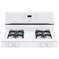 Hotpoint 30" Free-Standing Standard Clean Gas Range in White, , large