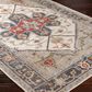 Surya Revere 10" x 14" Gray, Blue, Brown, Red and Cream Area Rug, , large