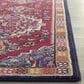 Safavieh Monaco MNC207C-26 2"2" x 6" Red/Turquoise Runner, , large