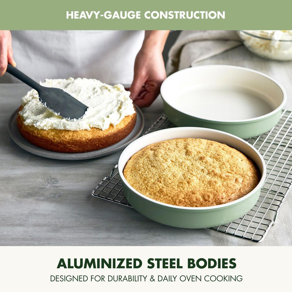 Green Pan Reserve Bakeware 7-Piece Baking Set in Sage, , large