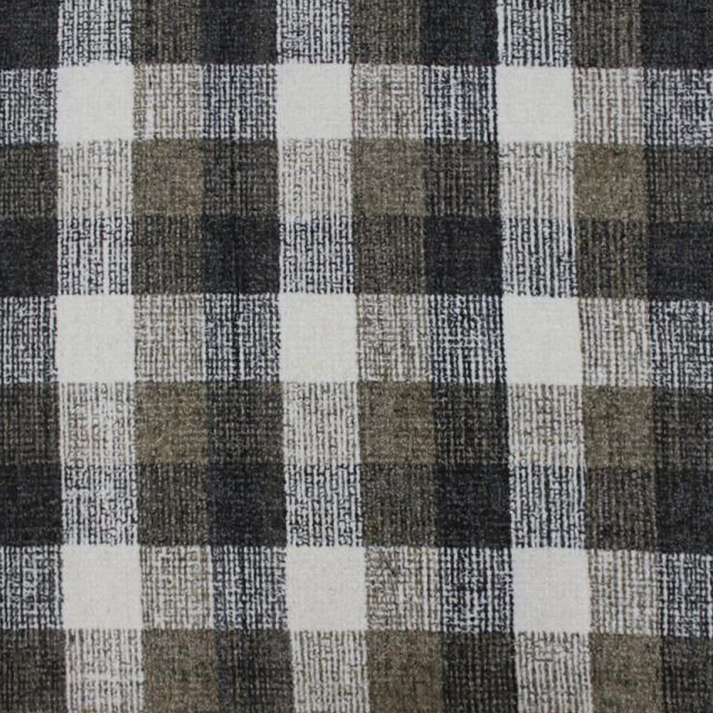 Amer Rugs Tartan 2&#39; x 3&#39; Khaki Area Rug, , large