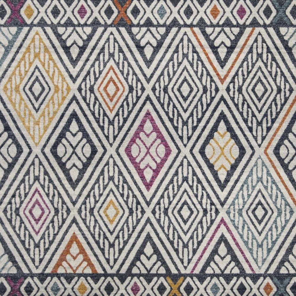 Safavieh Evoke EVK286N 4&#39; x 6&#39; Navy and Ivory Area Rug, , large