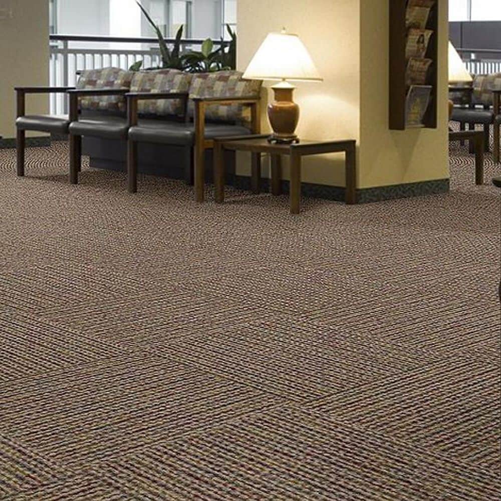 Shaw High Voltage 24&quot; x 24&quot; Carpet Tile in Electra, , large