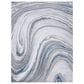 Safavieh Craft CFT845M 9" x 12" Blue and Grey Area Rug, , large