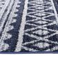 Safavieh Adirondack ADR119M 2"6" x 8" Ivory and Navy Runner, , large