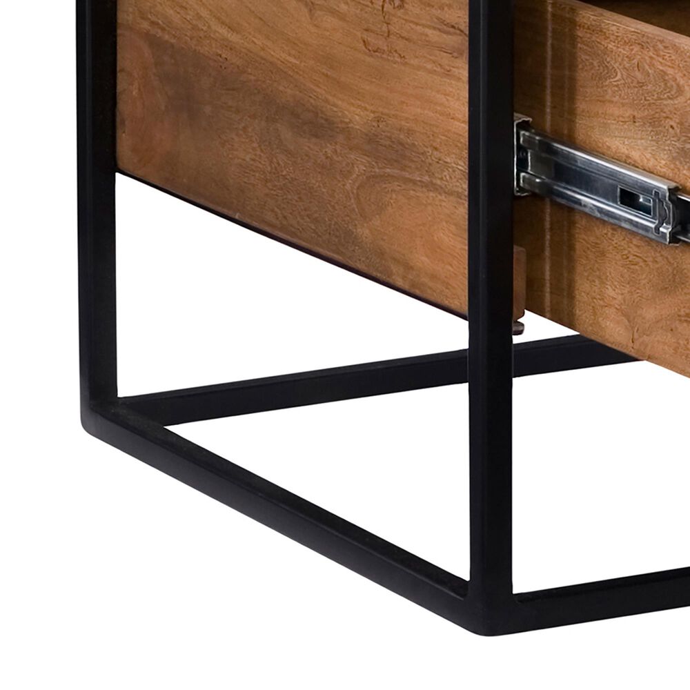 Moe&#39;s Home Collection Vancouver Side Table in Brown and Black, , large