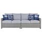 Ashley Naples Beach 4-Piece Outdoor Sectional in Gray, , large