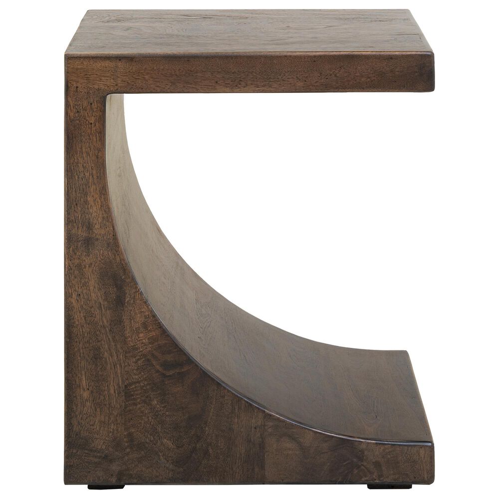 Fallridge Mezquite Chairside Table in Dark Natural Grain, , large