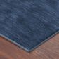 Dalyn Rug Company Soft Essentials Solid Navy 3" x 5" Area Rug, , large