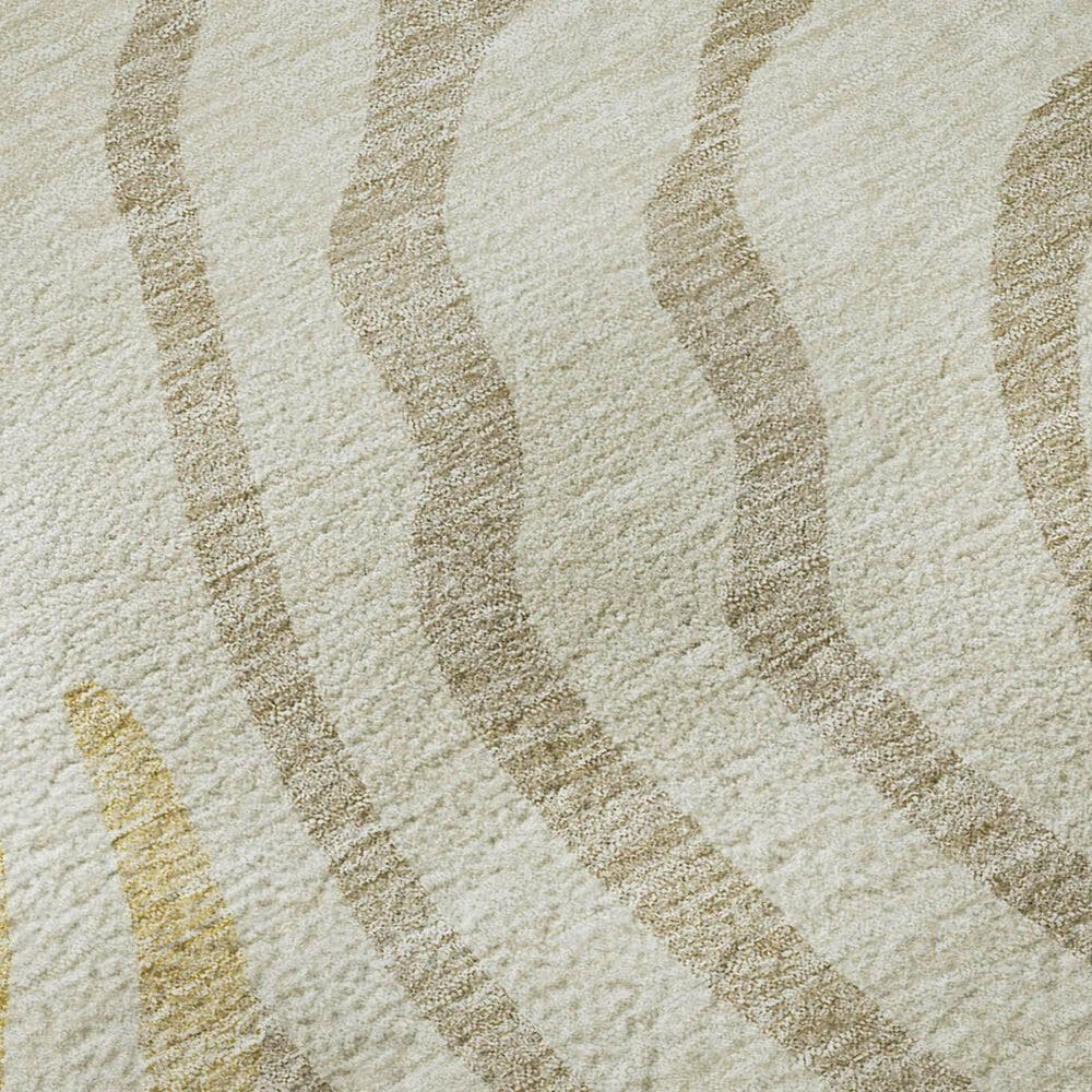 Dalyn Rug Company Neo NO10 1&#39;8&quot; x 2&#39;6&quot; Gold Area Rug, , large