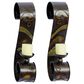 Maple and Jade Candle Holder Wall Sconce in Gold and Copper (Set of 2), , large