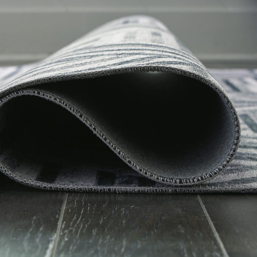 Ashley Adalock 5&#39; x 7&#39; Gray and Cream Area Rug, , large