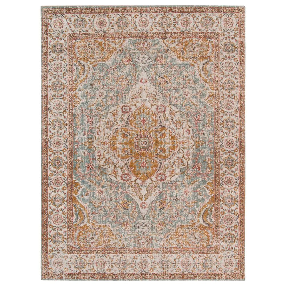 Amer Rugs Eternal 2"2" x 3" Sea Mist and Ivory Area Rug, , large